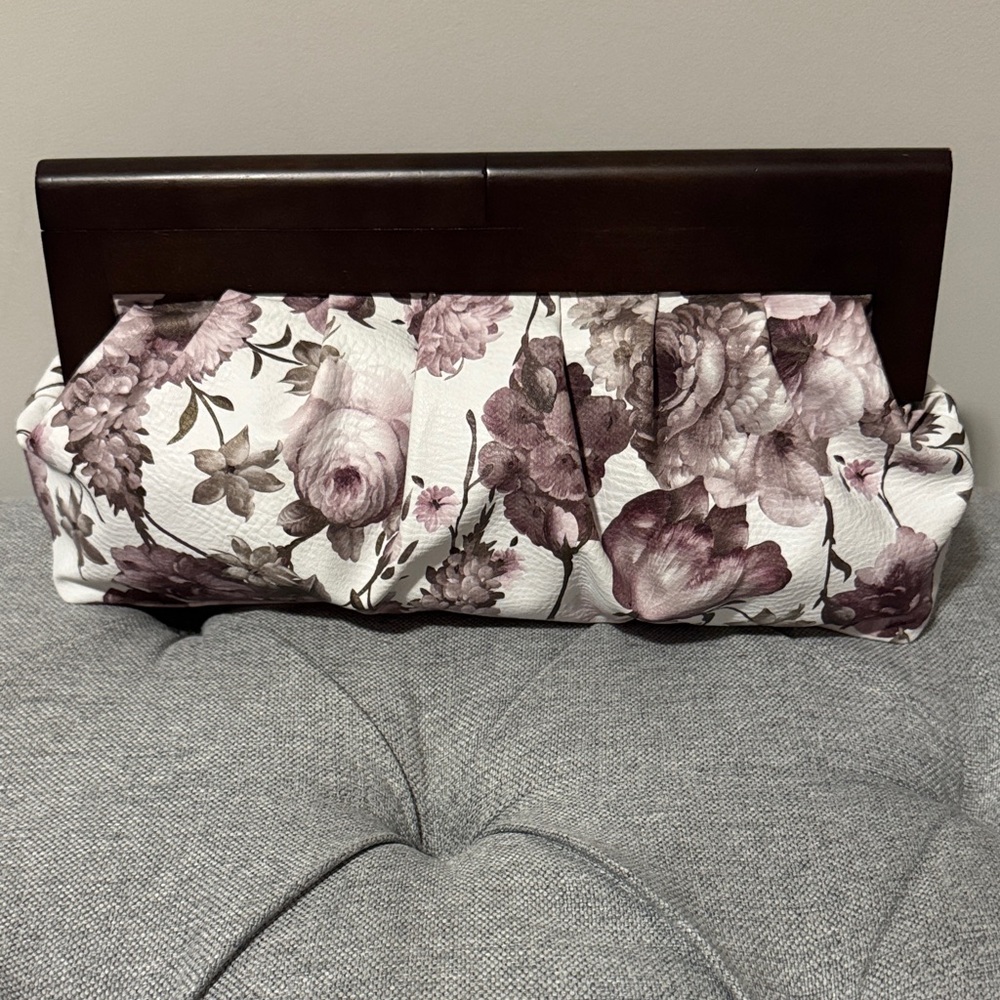 Floral Clutch Bag